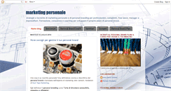 Desktop Screenshot of marketingpersonale.com